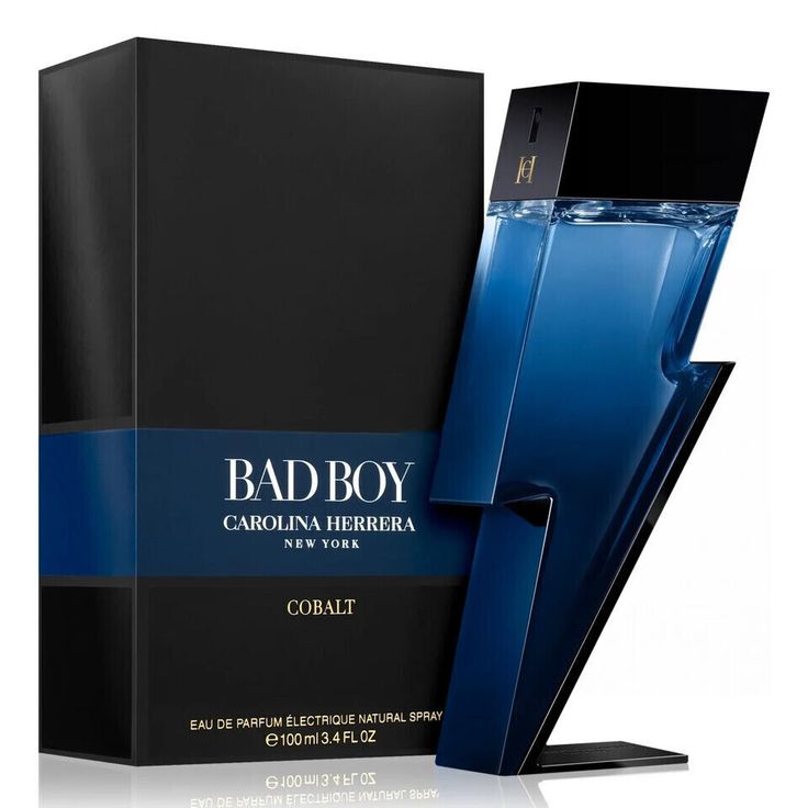 Perfume Carolina Herrera Bad Boy Cobalt eau de parfum Electric 100ml - Hombre