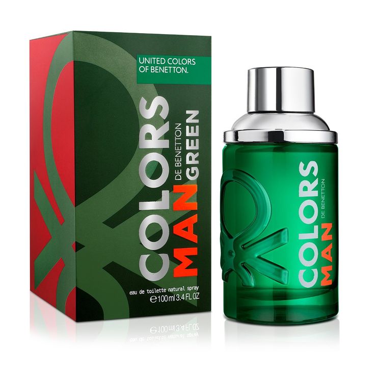 Perfume Benetton Colors Man Green Eau De Toilette 100ml - Hombre