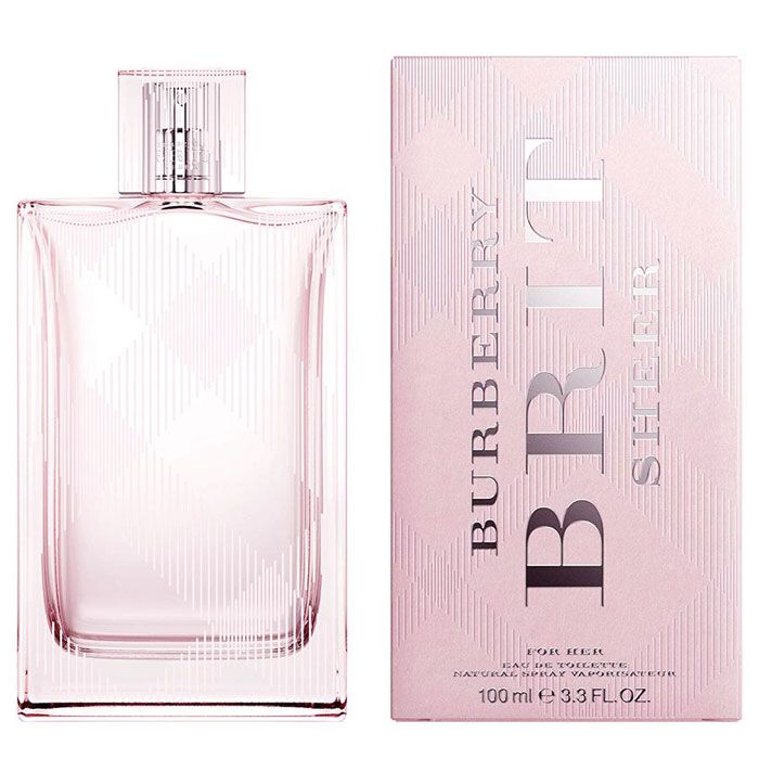 Perfume Burberry Brit Sheer Eau De Toilette 100ml - Mujer