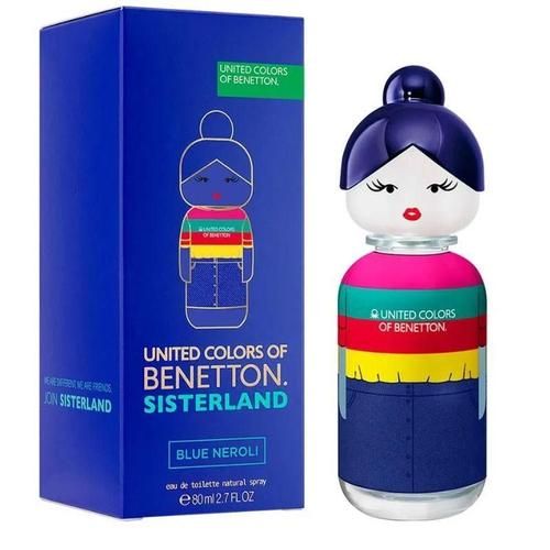 Perfume Benetton Sisterland Blue Neroli Eau De Toilette 80 ml - Mujer