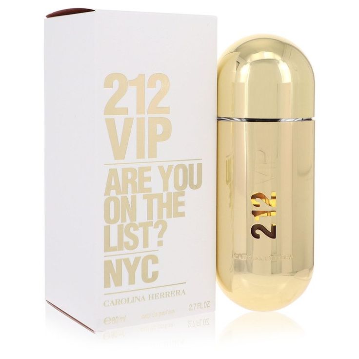 Perfume Carolina Herrera 212 Vip eau de parfum 80ml - Mujer
