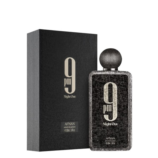 Perfume AFNAN 9 pm Night Out Extrait De Parfum 100ml Hombre