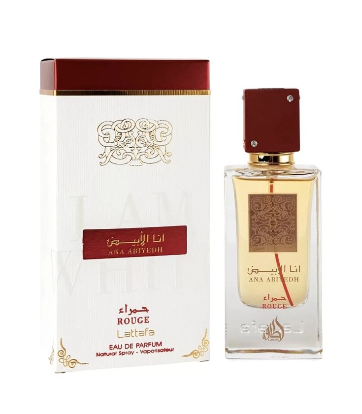 Perfume Lattafa Ana Abiyedh Rouge Eau De Parfum 60ml - Unisex