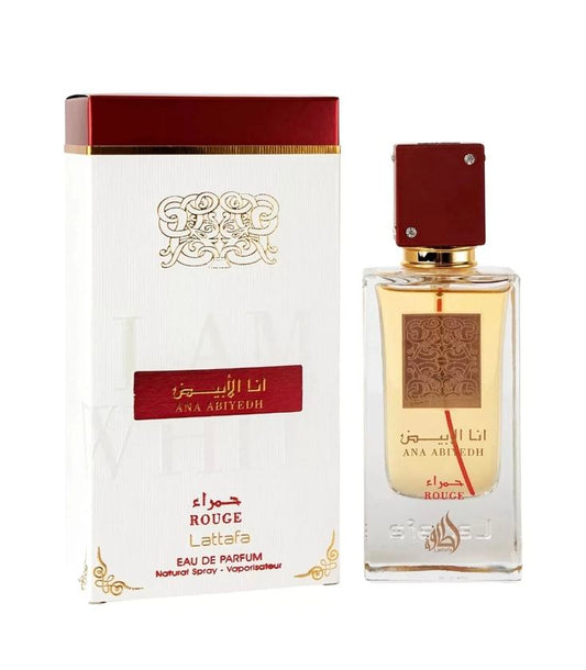 Perfume Lattafa Ana Abiyedh Rouge Eau De Parfum 60ml - Unisex