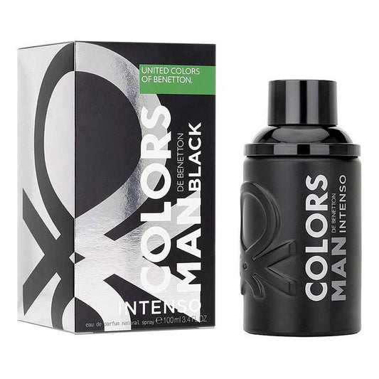 Perfume Benetton Colors Man Black Intenso Eau De Parfum 100ml - Hombre