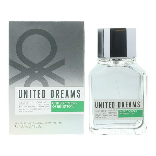 Perfume Benetton United Dreams Aim High Eau De Toilette 100ml - Hombre