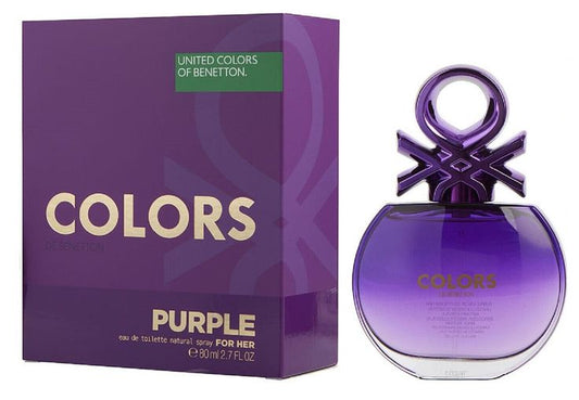 Perfume Benetton Colors Purple Eau De Toilette 80ml - Mujer