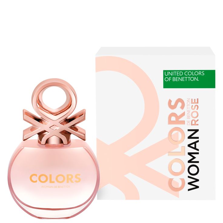 Perfume Benetton Colors Rose Eau De Toilette 80ml - Mujer