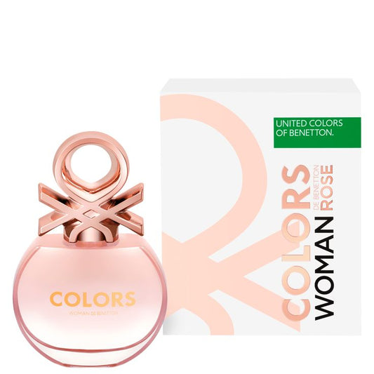 Perfume Benetton Colors Rose Eau De Toilette 80ml - Mujer