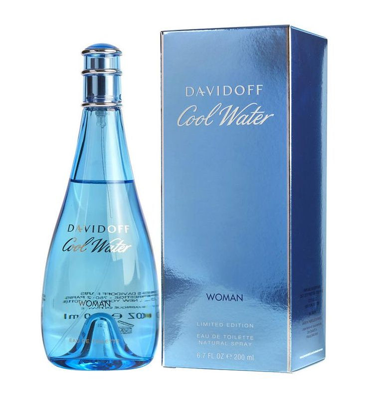 Perfume Davidoff Cool Water eau de toilette 200ml - Mujer
