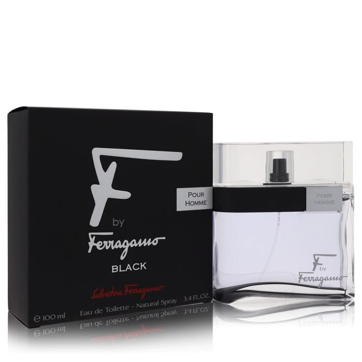 Perfume Ferragamo F by Black Eau de Toilette 100ml Hombre