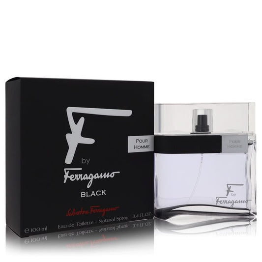 Perfume Ferragamo F by Black Eau de Toilette 100ml Hombre
