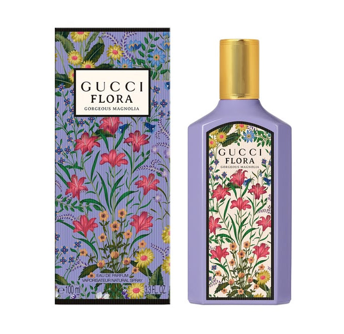 Perfume Gucci Flora Gorgeous Magnolia Eau de Parfum 100ml Mujer