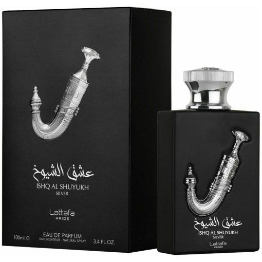 Perfume Ishq Al Shuyukh Silver Lattafa Eau De Parfum - 100ml - Hombre