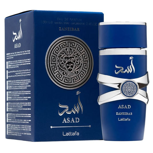Perfume Lattafa Asad Zanzibar Eau De Parfum 100ml - Hombre