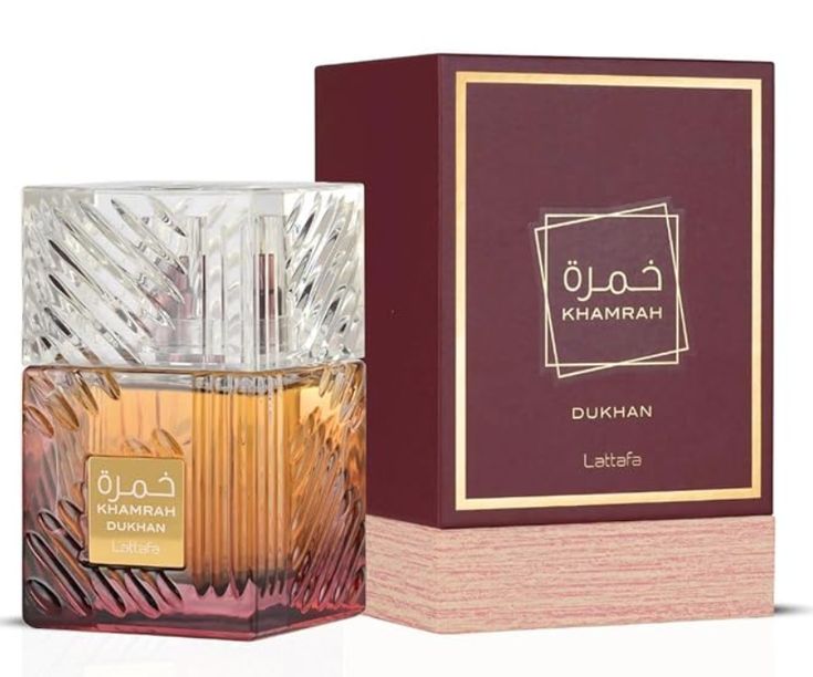 Perfume Khamrah Dukhan Lattafa Eau De Parfum 100ml Hombre