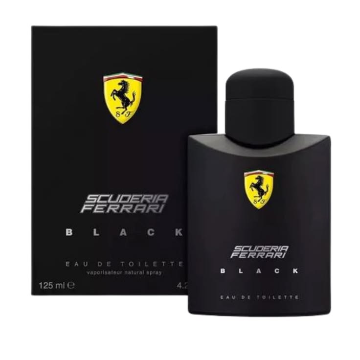 Perfume Ferrari Black Scuderia Eau de Toilette 125ml Hombre