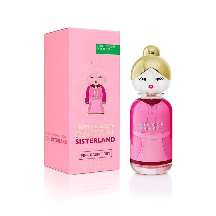 Perfume Benetton Sisterland Pink Raspberry Eau De Toilette 80 ml - Mujer