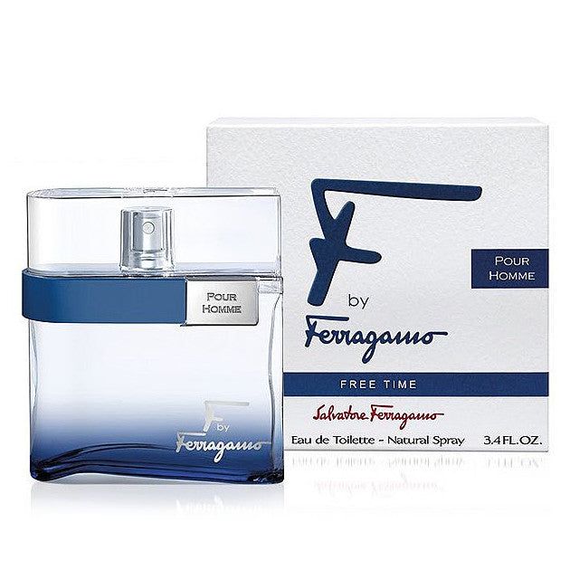 Perfume Ferragamo F by Free Time Eau de Toilette 100ml Hombre