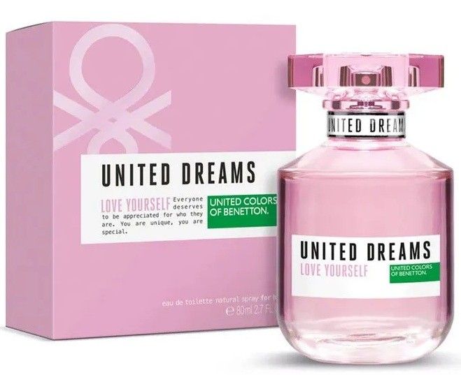 Perfume  Benetton Dreams Love Yourself Eau De Toilette 80ml - Mujer