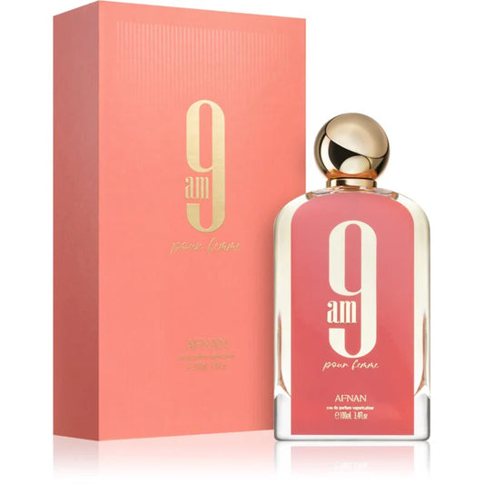 Perfume AFNAN 9 am Pour Femme  eau de parfum 100ml- DAMA