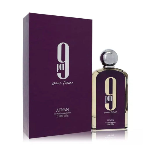 Perfume AFNAN 9 pm  Pour Femme eau de parfum 100ml- DAMA