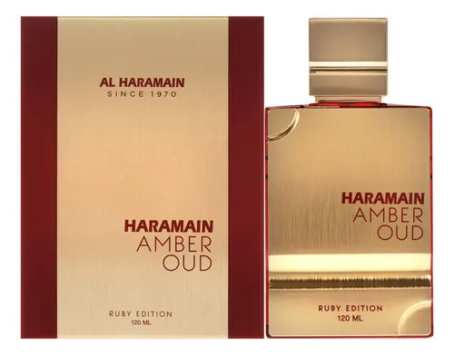 Perfume Al haramain Amber oud Ruby edition  eau de parfum 120ml - Unisex