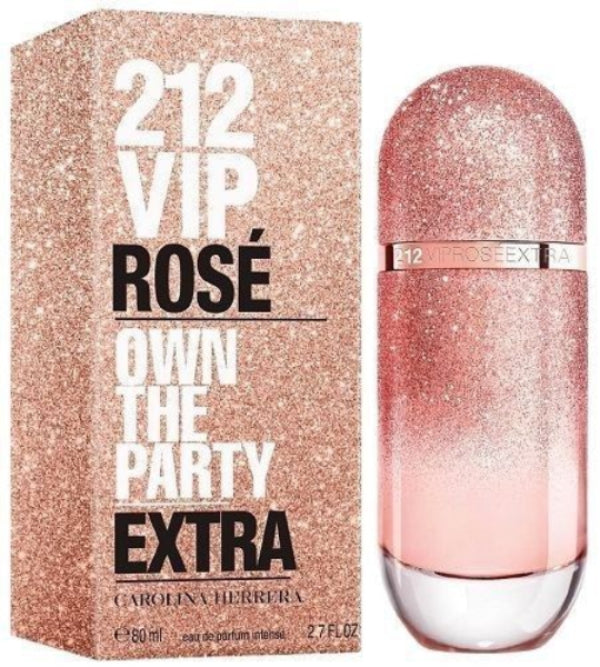 Perfume Carolina Herrera 212 Vip Rose Extra Edición Limitada eau de parfum 80ml - Mujer