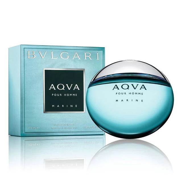Perfume Bvlgari Aqva Marine Eau De Toilette 100ml - Hombre