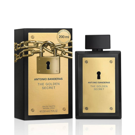 Perfume Antonio Banderas The Secret Golden eau de toilette 200ml - Hombre