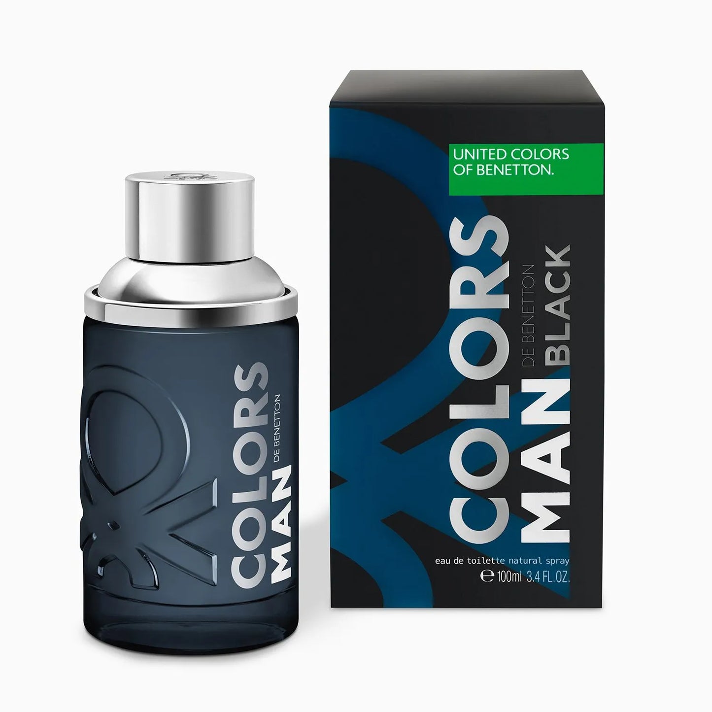 Perfume Benetton Colors Man Black Eau De Parfum 100ml - Hombre